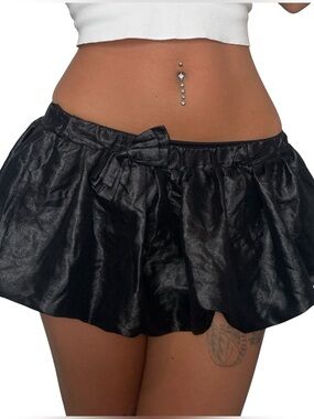 Y2K Forever 21 Bubble Micro Skirt